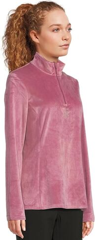 Spyder Women's Shimmer Bug Half Zip T-Neck Ski Base Layer in Kuwait