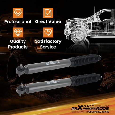 ممتص الصدمات الأمامي maxpeedingrods 3.5-4.5 بوصة لسيارة جيب شيروكي XJ Wrangler TJ 1984-2006، إصدار G1 in Kuwait