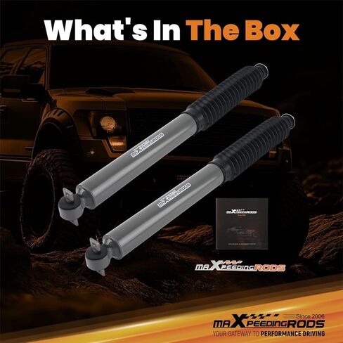 ممتص الصدمات الأمامي maxpeedingrods 3.5-4.5 بوصة لسيارة جيب شيروكي XJ Wrangler TJ 1984-2006، إصدار G1 in Kuwait