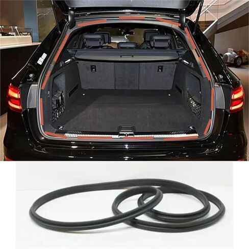 Car Rear Trunk Weatherstrip Frame Rubber Seal Sealing Strip 8K5827705C in Saudi Arabia
