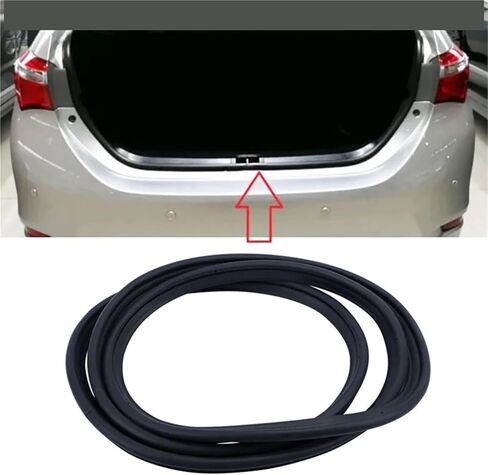 Car Rear Trunk Lid Rubber Seal Weatherstrip 6446102120 in Saudi Arabia