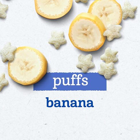 Gerber Baby Snacks Puffs, Strawberry Apple, 1.48 Ounce (Pack of 6) in Kuwait