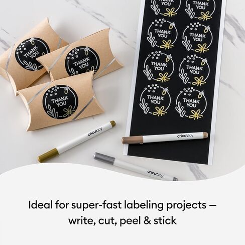 Cricut Black 5.5in x 13in Smart Removable Vinyl (3-pack) for Cricut Joy Machine in Saudi Arabia