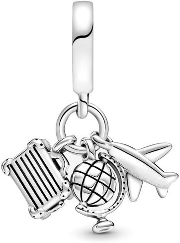 Nbsameng S925 Sterling Silver Charms Compatible for Pandora Bracelets and Necklaces, DIY Holiday Gifts for Women Girls, China Doll in Saudi Arabia