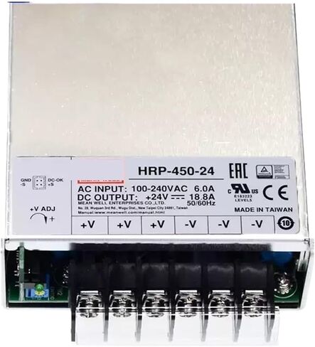 1PCS HRP-450 HRP-450-24 24V 18.8A 450W Single Output with PFC Function Switching Power Supply in Saudi Arabia