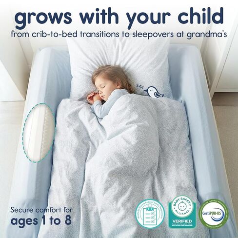 Hiccapop 2-Pack, Foam Bed Bumper for Toddlers, Foam Bed Rail for Toddlers in Saudi Arabia