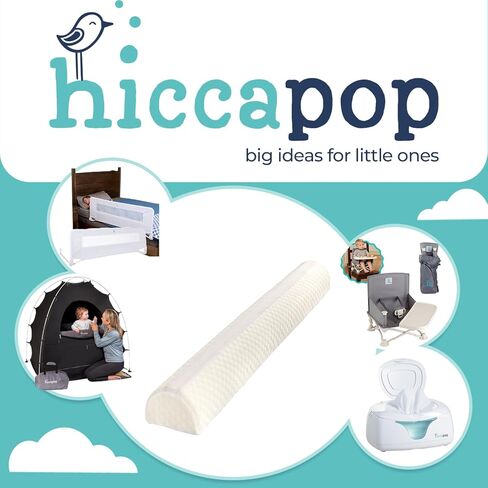 Hiccapop 2-Pack, Foam Bed Bumper for Toddlers, Foam Bed Rail for Toddlers in Saudi Arabia