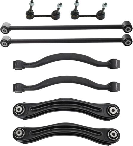 TRQ طقم التعليق الخلفي ذراع التحكم Sway Bar Stabilizer Link متوافق مع 2011-2022 دودج دورانجو 2011-2019 جيب جراند شيروكي in Saudi Arabia