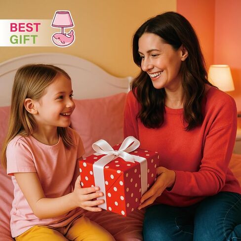 SUREYOND Unicorn Lamp for Girls,Unicorn Table Lamp,Kids Lamps for Bedrooms Girls with E26 Blub & Shade,Unicorns Gifts for Girls,Apply to Unicorn Room Decor for Girls Bedroom in Kuwait