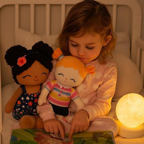 Soft Baby Doll Toys (16'') Baby Rag Doll for Girls Birthday Gift Christmas Plush Toys Gift for Toddler Kids (Pink) in Saudi Arabia