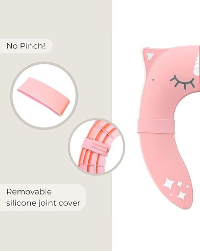 Hippypotamus Travel Potty Seat for Toddler - Pink Unicorn - Folding Potty Training Seat - Portable Toilet Seat Cover for Baby & Kids in Kuwait