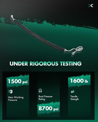 خرطوم خط ضغط توجيه الطاقة SCITOO متوافق مع 2004-2008 لنيسان ماكسيما، 2002-2006 لنيسان ألتيما 497207Y000 in Kuwait