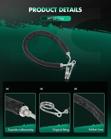 خرطوم خط ضغط توجيه الطاقة SCITOO متوافق مع 2004-2008 لنيسان ماكسيما، 2002-2006 لنيسان ألتيما 497207Y000 in Kuwait