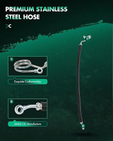 خرطوم خط ضغط توجيه الطاقة SCITOO متوافق مع 2004-2008 لنيسان ماكسيما، 2002-2006 لنيسان ألتيما 497207Y000 in Kuwait