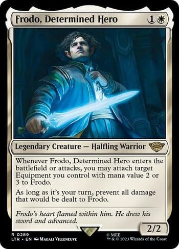 Frodo, Determined Hero MTG in Saudi Arabia