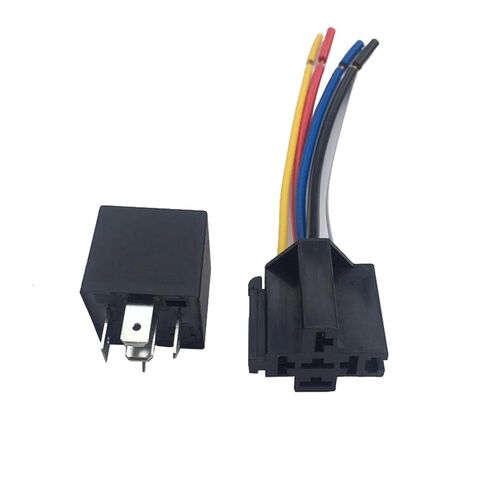 12 فولت 40A أمبير 5 SPDT سيارة شاحنة السيارات السيارات مرحل السيارة مع 5 دبوس المقبس 5 أسلاك لمروحة المصباح تكييف الهواء in Kuwait