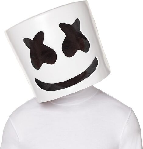 InSpirit Designs Kids EL Wire Light-Up Marshmello Half Mask in Saudi Arabia
