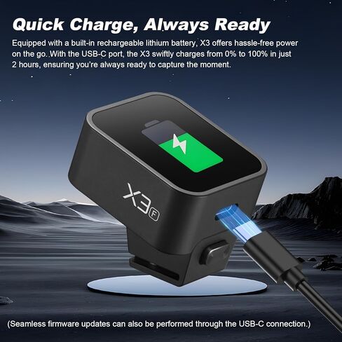 مشغل فلاش لاسلكي Godox X3S X3-S TTL لكاميرا سوني، جهاز إرسال فلاش بشاشة لمس OLED، بطارية ليثيوم مدمجة + شحن سريع (نسخة مطورة من X2T-S/Xpro-S/XProII-S) in Saudi Arabia