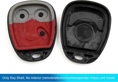 uxcell New 3 Buttons Key Shell Only Case Keyless Entry Fob Remote Control Case Replacement 21997127 for Cadillac for Chevrolet for GMC for Hummer in Saudi Arabia