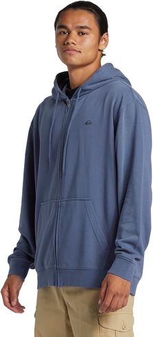 Quiksilver Men's Salt Water Zip Hoodie Sweatshirt in Saudi Arabia