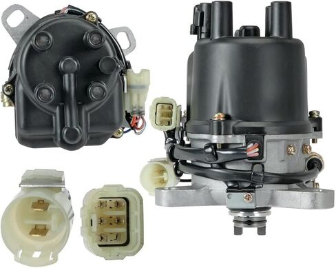 New Distributor Compatible With Honda Civic CR-X 1.6L 1988 1989, 1.5L 1988-1991 30100-PM5-A02 30100-PM5-A03 30100PM5A04 30100-PM5-A04 30100PM5A05 30100-PM5-A05 30100PM5A07 30100-PM5-A07 in Saudi Arabia