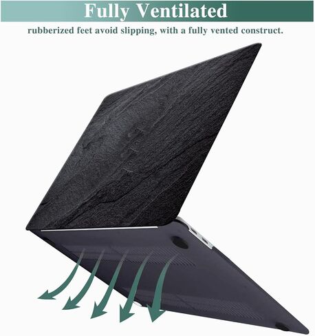 Funut متوافق مع جراب Crocodile MacBook Pro 14 بوصة 2025-2021 M4 M3 M2 M1 A3185 A3401 A3112 A2992 A2918 A2779 A2442، Pro 14 بوصة M4 غطاء جلد التمساح الصلب وغطاء لوحة المفاتيح، أحمر in Kuwait