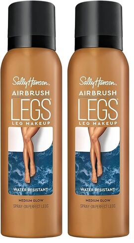 Sally Hansen Airbrush Legs, Leg Spray-On Makeup, Medium Glow 4.4 Oz in Kuwait