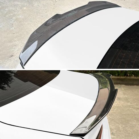 AeroBon Real Carbon Fiber Trunk Spoiler Compatible with 2014-21 BMW 2-Series F22 Coupe and F87 M2 (CS Style) in Kuwait
