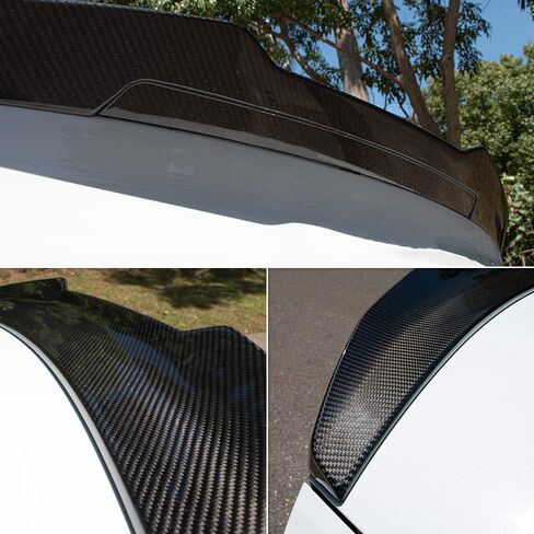 AeroBon Real Carbon Fiber Trunk Spoiler Compatible with 2014-21 BMW 2-Series F22 Coupe and F87 M2 (CS Style) in Kuwait