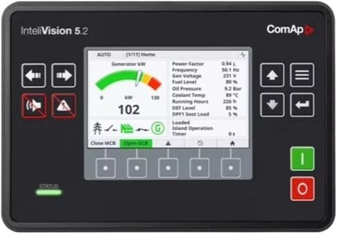 COMP Generation Colour Display Unit InteliVision 5.2 Generator Remote Displays Controller Module Genset Part in Saudi Arabia