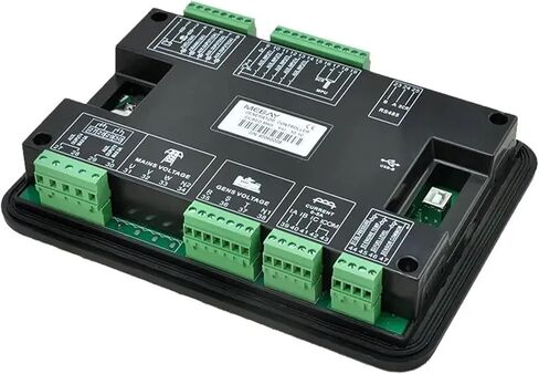 DC80D DC82D DC80DR DC82DR Generator Controller Display Self-Starting Control Board Diesel Genset Spare Parts(DC82DR) in Saudi Arabia