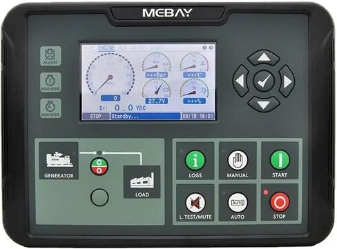DC80D DC82D DC80DR DC82DR Generator Controller Display Self-Starting Control Board Diesel Genset Spare Parts(DC82DR) in Saudi Arabia