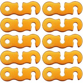 10Pcs Camping Tent Rope Adjuster Guy Tensioner Nonslip Cord for Buckles Tent Tool in Saudi Arabia