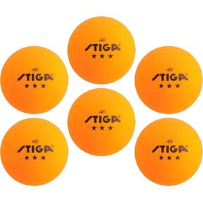 STIGA Tournament-Quality 3-Star Ping Pong Balls – 144 Bulk Pack (White) - Official Size and 40mm Weight – Ultimate Durability and High-Performance Table Tennis Balls in Kuwait