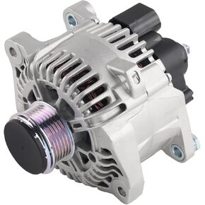 Alternator 110A 12V 6-Groove Pulley Compatible with 2010-2013 Hyundai Sonata Kia Optima 2.4L,Replace 37300-2G150 in Saudi Arabia