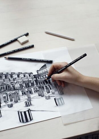 أقلام رصاص للرسم والرسم من Conté à Paris، مجموعة من قطعتين، HB و2B in Saudi Arabia