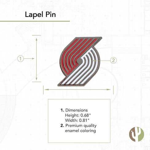 Desert Cactus Oklahoma City Thunder Lapel Pin OKC NBA Team Logo Enamel Made of Metal (Lapel Pin) in Saudi Arabia