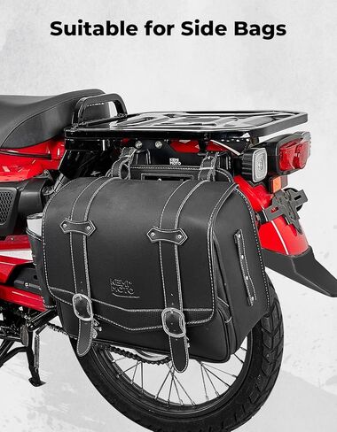 حامل جانبي KEMIMOTO متوافق مع CT125 Trail 125 Hunter Cub (2021-2025) - رف الأمتعة، حامل تخزين جانبي in Kuwait