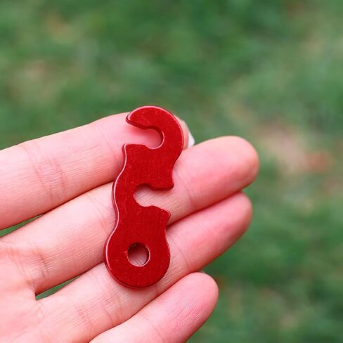 10Pieces Guy Rope Tensioners Guy Line Cord Adjuster Aluminum Alloys Buckles Tent Adjuster for Camping Tool in Saudi Arabia