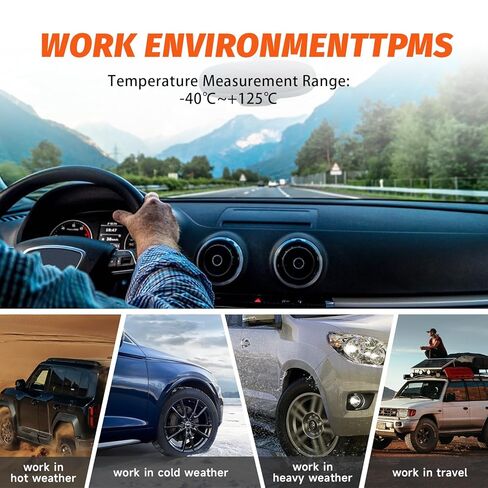 Set of 1 TPMS Sensor Tire Pressure Monitoring Sensor 433MHz Compatible with Viano Metv Vito V-Class Replaces# A4479050500 in Saudi Arabia