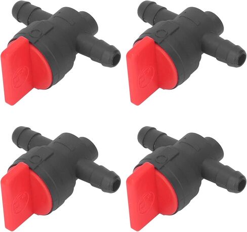 Keenso Pack of 10 Fuel Shutoff Valve in Line Disconnect Switch 1/4 Inch for 494768 5091H 5091K 697947: Durable Design, Easy Installation, Suitable for, SNAPPER, in Saudi Arabia