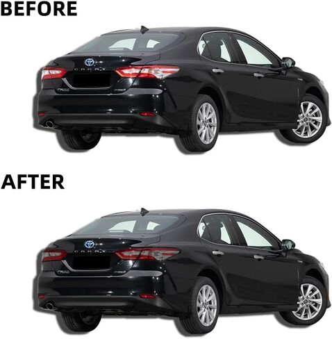 PreCut Vinyl Smoke Tint for 2018-2023 8th Gen Toyota Camry Headlight&Taillight (Headlight &Taillight Films), dewo4315 in Saudi Arabia