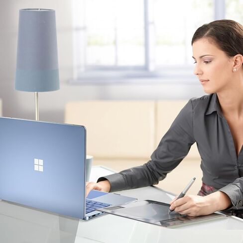 حافظة حماية ProCase لجهاز كمبيوتر محمول Microsoft Surface 7 إصدار 2024 مقاس 13.8 بوصة، غطاء صلب شفاف بتصميم متين وخفيف الوزن - كريستال in Saudi Arabia