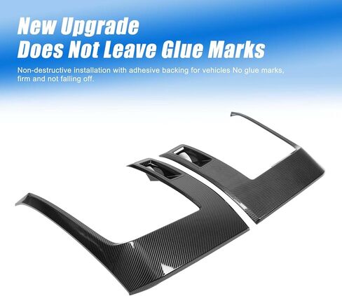 Front Headlight Eyebrow Cover for M-itsubishi Triton & L200 2024 2025 Accessories, ABS Car Front Bumper Headlight Lamp Frame Eyebrow Trim 2Pcs (Glossy Black) in Saudi Arabia