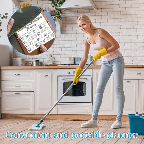 Adhd Cleaning Planner, Editable Adhd Cleaning and Organizing Planner DIY Cleaning Schedule Notebook for Adults Home Chore Chart Adhd Daily Planner in Saudi Arabia