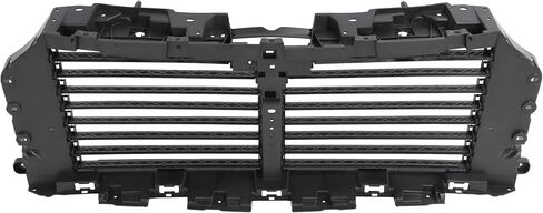 Front Upper Radiator Grille Air Shutter Assembly Compatible with 2021-2023 Ford F-150 2024-2025 Ford F-150 Raptor Without Motor Replacement for ML3Z-8475-C ML3Z-8475-A PP Nylon Black in Saudi Arabia