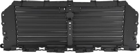 Front Upper Radiator Grille Air Shutter Assembly Compatible with 2021-2023 Ford F-150 2024-2025 Ford F-150 Raptor Without Motor Replacement for ML3Z-8475-C ML3Z-8475-A PP Nylon Black in Saudi Arabia
