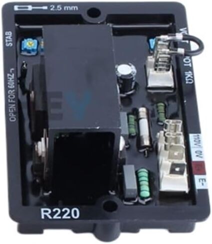 R220 Automatic Voltage Regulator Alternator Spare Parts for Diesel Generator Automatic Voltage Regulator for Brushless Alternator in Saudi Arabia