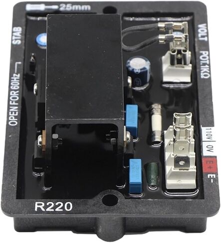 R220 Automatic Voltage Regulator Alternator Spare Parts for Diesel Generator Automatic Voltage Regulator for Brushless Alternator in Saudi Arabia