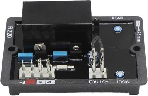 R220 Automatic Voltage Regulator Alternator Spare Parts for Diesel Generator Automatic Voltage Regulator for Brushless Alternator in Saudi Arabia